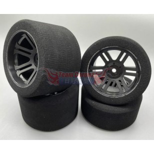 Hotrace 235 Carbon Rim F32/R35 1/10 Wide Foam Tyre set 